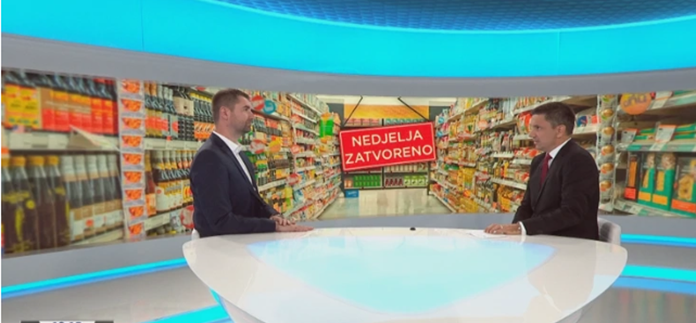 Filipović za HTV-a: Neradnim nedjeljama želimo omogućiti balans između poslovnog i privatnog života